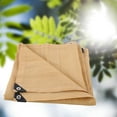 thumbnail image 7 of AYktou Shade Cloth-Khaki Multifunctional Sun Shades Outdoor Patio 79*79" Sun Shade with Reinforced Metal Grommets Patio Shade Outdoor Canopy Shade Sail for Pool Patios Backyard Decks Pergola, 7 of 7