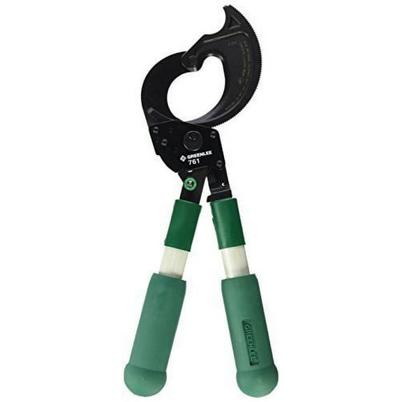 Greenlee 10-3/4" Ratchet Action Cable Cutter, Center Cut 761