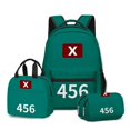 thumbnail image 2 of Mochila 3D para estudiantes, bolsa para el almuerzo, estuche para lápices, juego de 3 piezas, multifuncional, útiles escolares para niños, impermeable, duradero, varios estilos disponibles, 2 of 5