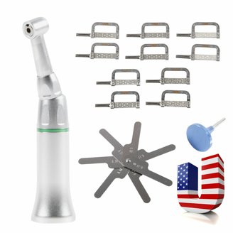 Dental Hygiene Prophy Handpiece Cordless Electric 360° Swivel, 2 Angles