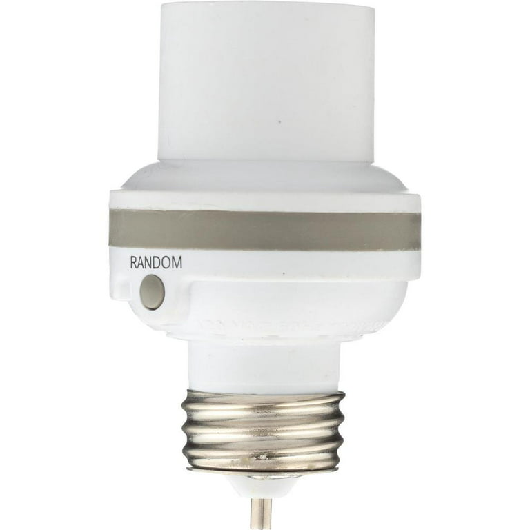 Westek SMARTLAMP Lamp Timer, 125 V, 40 W, 7 days Time Setting, White 