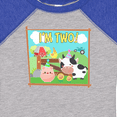 thumbnail image 4 of Inktastic I'm Two Farm Animals Wearing Birthday Party Hats Boys or Girls Baby Bodysuit, 4 of 5