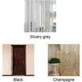 thumbnail image 5 of Elegant Decorative Tassel Screen, Beaded Curtains with Glitter Effect, Door String Curtain for Your Stylish Room Divider (Silver, 200cm x 100cm), 5 of 5