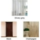 thumbnail image 5 of Mampara decorativa para puertas y ventanas, cortinas de cuentas con purpurina, barrera protectora fácil de colgar para el espacio de tus sueños (plateada, 200 cm x 100 cm), 5 of 5