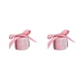 thumbnail image 2 of Jumpingount Joyas redondas collar Pendientes Embalaje Cinta Regalo Anillo de compromiso Caja Bowknot Vitrina Boda Banquete Rosa Rosa 2piezas, 2 of 6