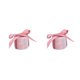 thumbnail image 4 of Jumpingount Joyas redondas, collar, pendientes, colgante, organizador de embalaje, cinta, anillo de compromiso, caja, Lady Bowknot, vitrina Rosa 2Conjunto, 4 of 6