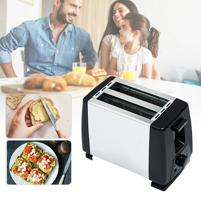  Anfilank Compact 2 Slice Toaster with 1.5 Extra Wide