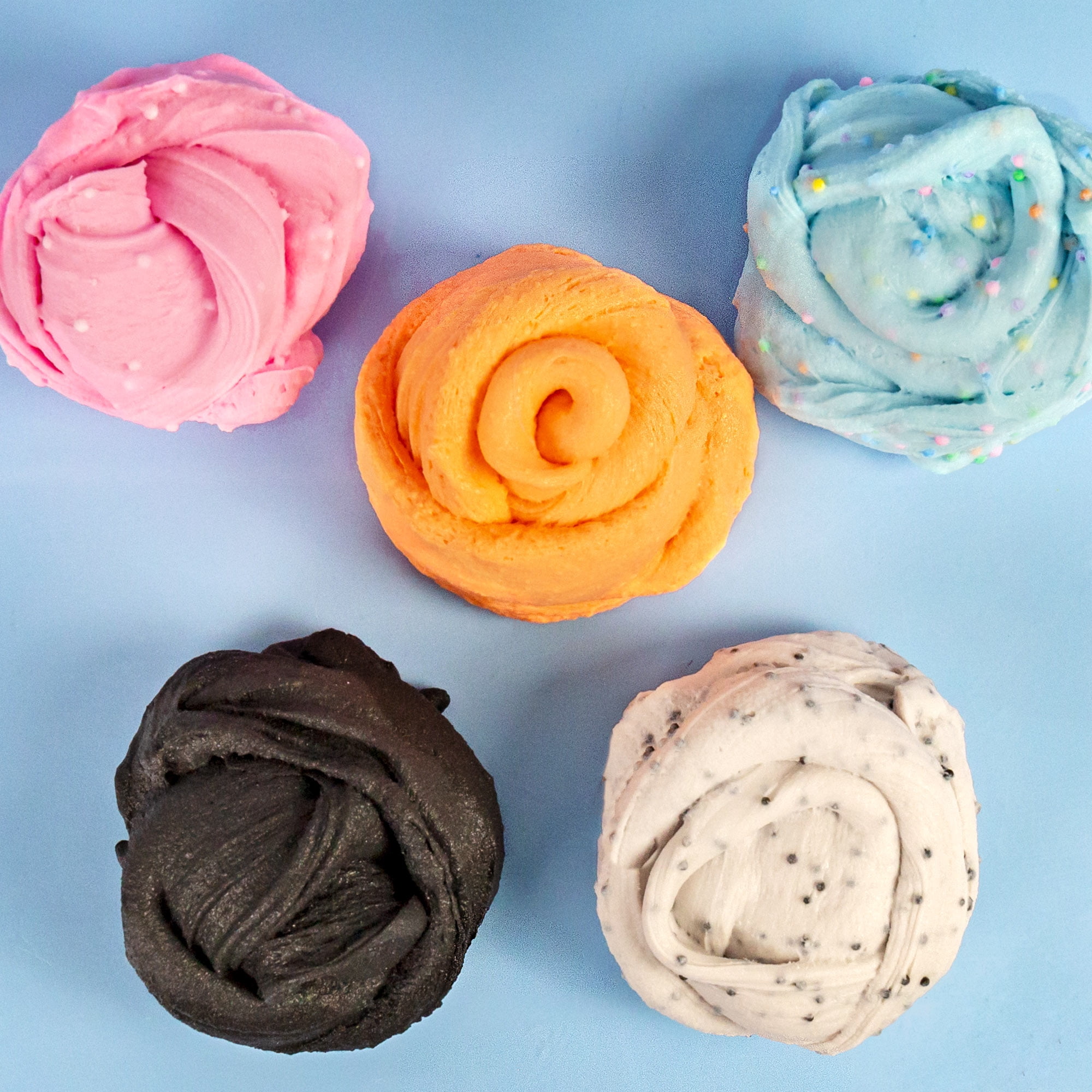 Bluey Cloud Slime, Mackenzie Topper, Blue Raspberry-Scented