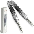 thumbnail image 3 of Labymos 2 Pack Automatic Center Punch, 5 inch Heavy Duty Steel Spring Loaded Center Hole, 3 of 4