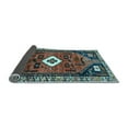 thumbnail image 2 of Ahgly Company Indoor Round Persian Light Blue Traditional Area Rugs, 5' Round, 2 of 4