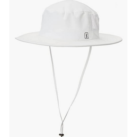 Men's PGA TOUR White Solar Bucket Hat - OSFA