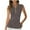 Gray, variant on Women's Tank Tops Half Zip V Neck Summer Sports Breathable Mesh Sleeveless Shirts Casual Loose Fit Blouses (XL, Yellow)