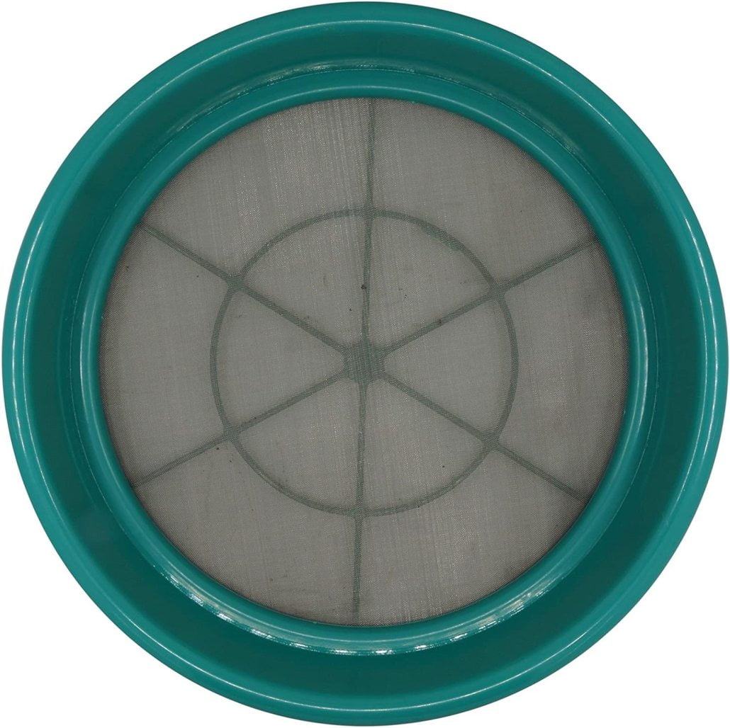 HELISICoil Gold Pan Panning Classifier 11" 0.02" Screen Sifter Gold