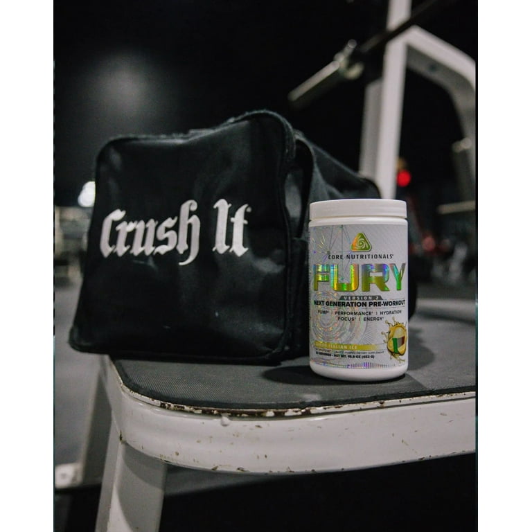 Core Nutritionals Fury V2 Pre Workout, 20 Servings, Strawberry