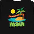 thumbnail image 4 of Inktastic I Love Maui Boys or Girls Long Sleeve Toddler T-Shirt, 4 of 5
