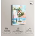 thumbnail image 2 of A Day at the Beach Acrylic Print Coastal Bathroom Art by Art Remedy, Ready to Hang, 24 x 36, 2 of 5