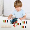 thumbnail image 6 of Darzheoy Kids Games Domino Train Toys, 100PCS Automatic Stacking Creative Game 3+ Year Old, Montessori Toy for Boys 4-6, Christmas Birthday Gifts Toddler Girls Ages 4-8, 6 of 9