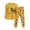 Yellow, variant on RXIRUCGD Europe And The United States Children's Suit Boys And Girls Long-sleeved Baby In Small Children's Homewear Suit( Yellow, Size:5Years )
