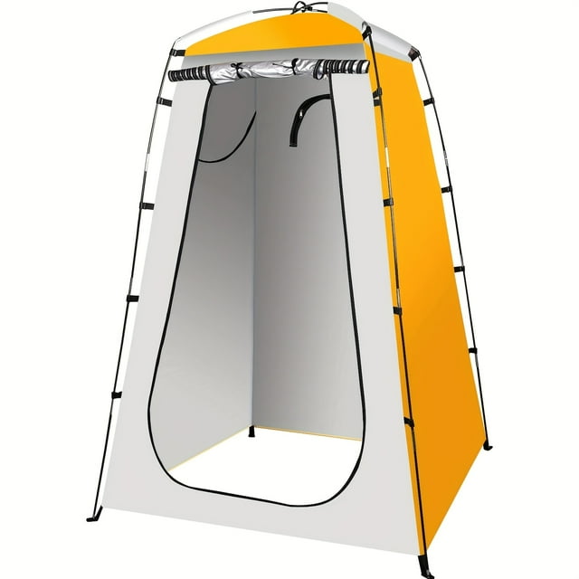 Tente d'Intimité Pop-Up Portable - Installation Instantanée, Abri Léger pour Douche et Cabine d'Essayage avec Protection UV, Tente Toilette Compacte et Portable pour Activités de Plein Air, Essentiels de Randonnée, Abri de Plage