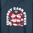thumbnail image 3 of Disney - Support Each Other - Women's Lightweight French Terry Long Sleeve Shirt, 3 of 5