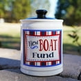 thumbnail image 3 of Cottage Creek Boating Piggy Bank, Multicolored Ceramic, 6" Jar, 3 of 7