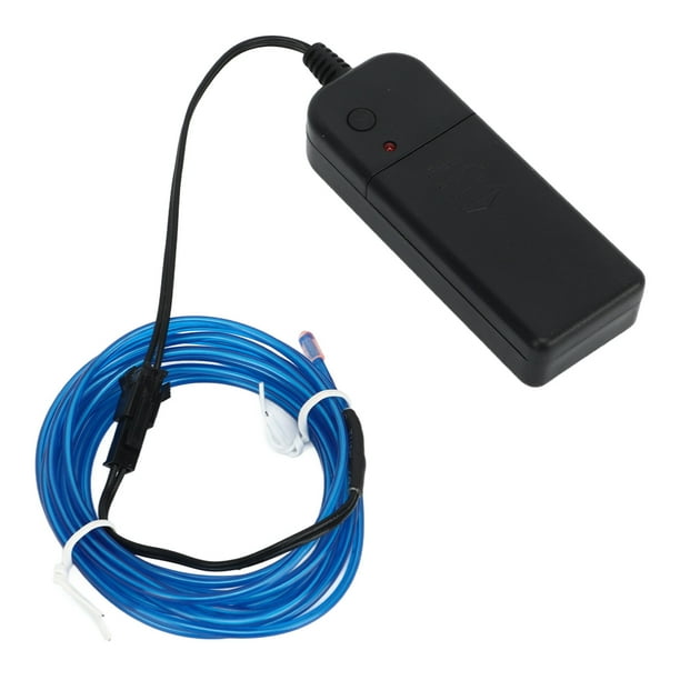 Luz LED para cuadro de bicicleta, decoración brillante impermeable, tira de luz para cuadro de Scooter para montar de noche, azul