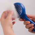 thumbnail image 3 of Brosse de Toilettage pour Animaux Rétractable Ronde Brosse à Désosser pour Chien, 3 of 10