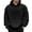 Black, variant on Mens 2024 Casual Cotton Hooded Collar Drawstring Hoodies Pullover Sweatshirts Casual Long Sleeve Shirts(Black,L)