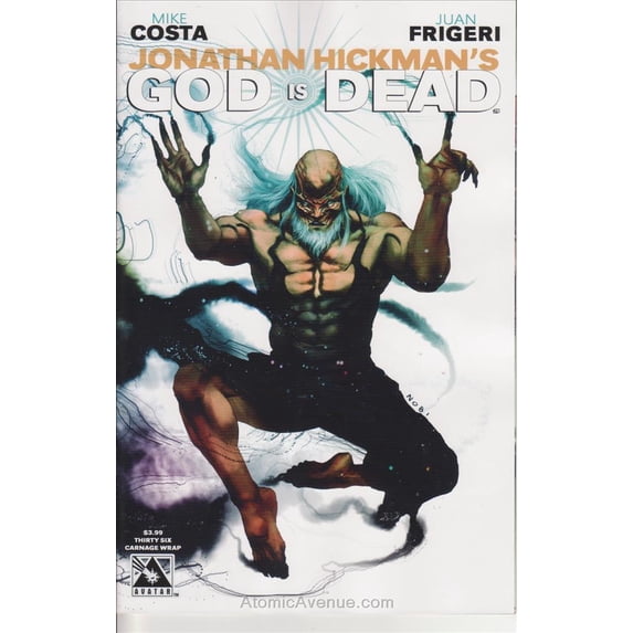 God Is Dead #36D VF ; Avatar Comic Book