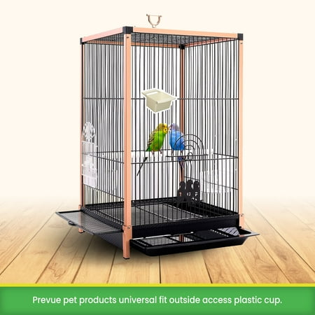 Outside Access Bird Cage Cup