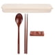 thumbnail image 2 of Cuchara de palillos de madera, 4 piezas/juego de palillos de madera, cuchara, palillos, vajilla, funcionalidad de alta precisión, 2 of 8