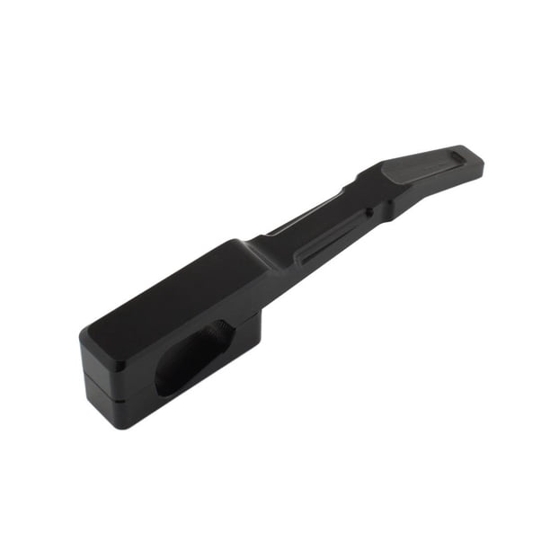 Soporte de caballete lateral para motocicleta, soporte de caballete lateral para accesorios de motocicleta para Negro