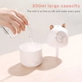 thumbnail image 2 of Lngoor the Bedroom Humidifier is Suitable for Baby Ultrasonic Cold Mist Humidifiers for Small Rooms the Portable Humidification Unit is Perfect for Office High And Low Fog, White, 2 of 5