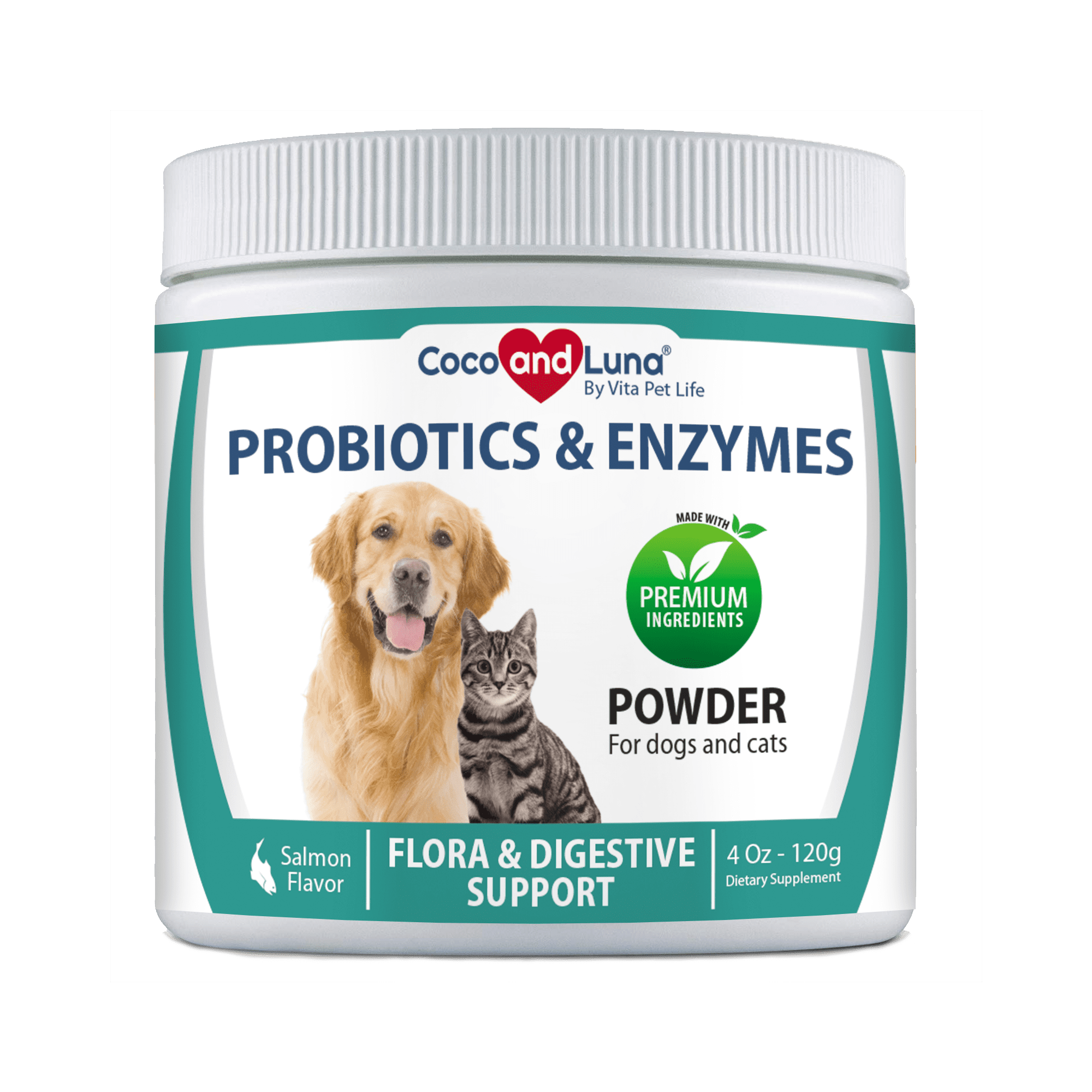 Probiotics for Dogs and Cats Digestive Enzymes, Relief from Diarrhea