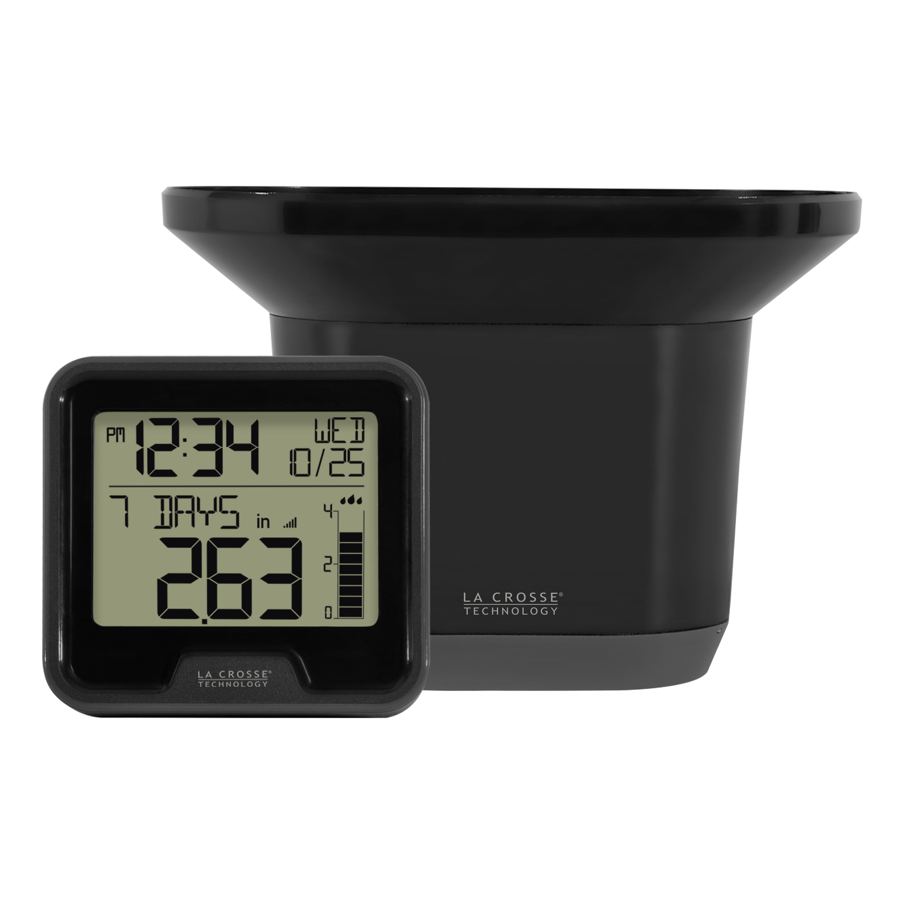 La Crosse Technology 724-1409 Wireless Digital Rain Gauge with Indoor Temperature by La Crosse Technology Ltd.