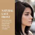 thumbnail image 4 of Synthetic Lace Front Straight Wig Short Bob Megan Fox Inspired L Part Heat Resistant Hair for Women by Tirrinia, 4 of 7