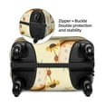 thumbnail image 4 of Lsque Watercolor Bee Honey Honeycomb Bee Printed Luggage Cover, Travel Luggage Protector,Scratch and Dirt Resistant, Fits 18-32 Inch Luggage - Medium, 4 of 9