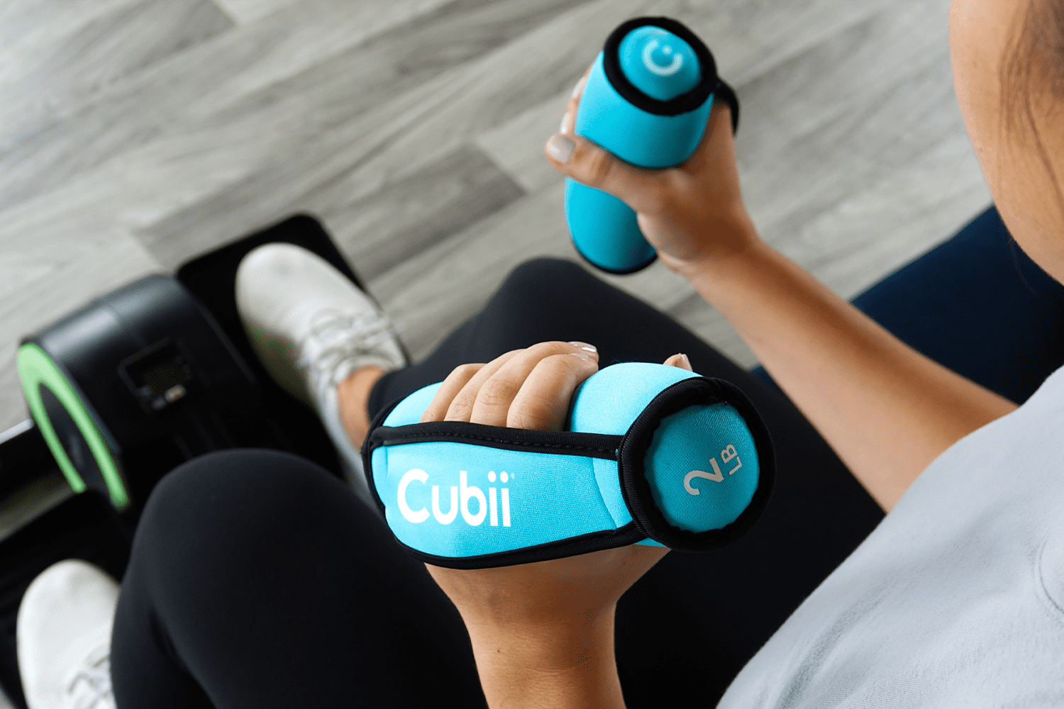 Cubii Comfii - Grip Hand Weights, Soft Grip Dumbbells, Set of 2 lbs