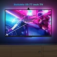 TOPVISION TV LED Backlights with Camera, 16.4ft RGBIC Wifi TV