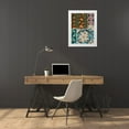 thumbnail image 3 of Seguy, Eugene 15x18 White Modern Wood Framed Museum Art Print Titled - Decorative Butterflies II, 3 of 4