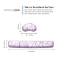 thumbnail image 2 of French KOKO Memory Foam Keyboard & Mouse Wrist Rest Multi-color, (New), 2 of 6
