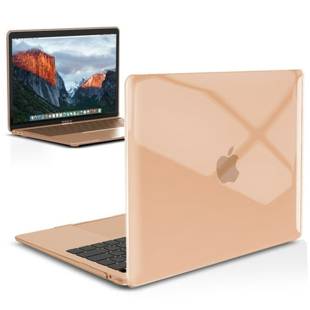 Macbook Air 13 Incase Sleeve New Macbook Air 13 Inch Case A1932 2018 Release, iBenzer Soft Touch Hard Case Shell Cover for Apple MacBook Air 13'' Retina with Touch ID, Crystal Clear ()