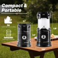 thumbnail image 2 of Farol solar portátil plegable Lichamp para camping, paquete de 4 unidades, 2 of 8