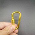 thumbnail image 1 of Hebilla de montañismo de aleación de aluminio para exteriores, hebilla de suspensión rápida n.° 6, llavero con cerradura, hebilla para mochila, hebilla para colgar, hebilla de cuerda de viento en, 1 of 6