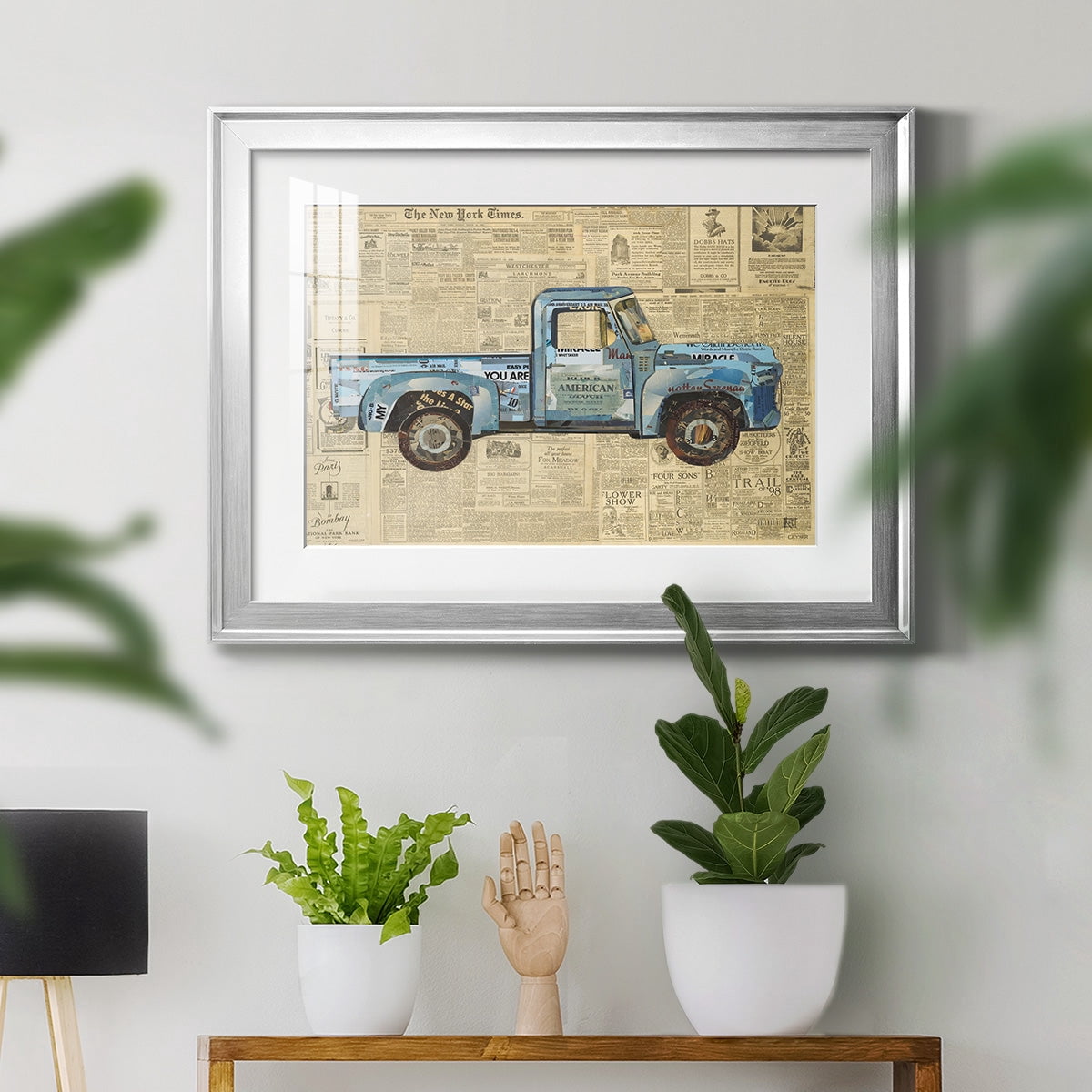 Georgeâ€™s â€™53 Ford Premium Framed Print - Ready to Hang