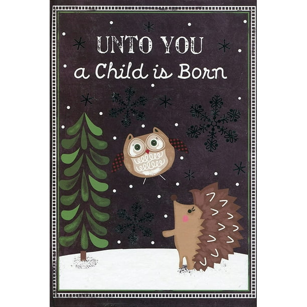 Unto You A Child Is Born Journal Hardbound Book Walmart Com Walmart Com
