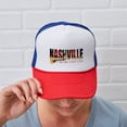 thumbnail image 6 of CafePress - Nashville Music City USA - Adjustable Unisex Printed Trucker Hat with Mesh Back, 6 of 10