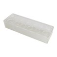 thumbnail image 2 of Florero de acrílico Floreros florales Centro de mesa Rectangular transparente para mesa de comedor para decoraciones de bodas Arreglo floral de fiesta 30x10x6.5cm Soledad florero, 2 of 10