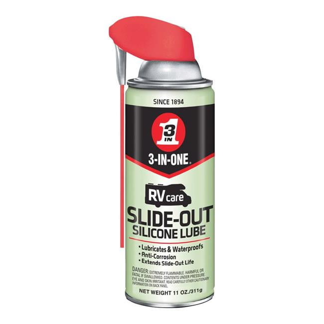 3-in-One 8938110 11 oz RV Care Slide Out Silicone Lubricant Can What Is The Best Lubricant For Rv Slides