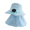 thumbnail image 2 of Shadoumai Hat with Fan Unisex USB and Solar Powered Fishing Brim Ventilador Wide Sunhat Outdoor Cooling Hats Hot Weather, 2 of 6